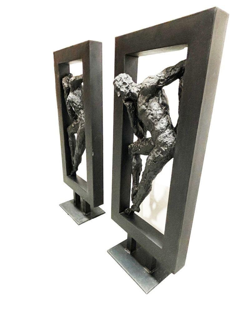 Abstract Ballet Dancers Sculptures by Gerard Koch for Austin Productions, Pair - 3