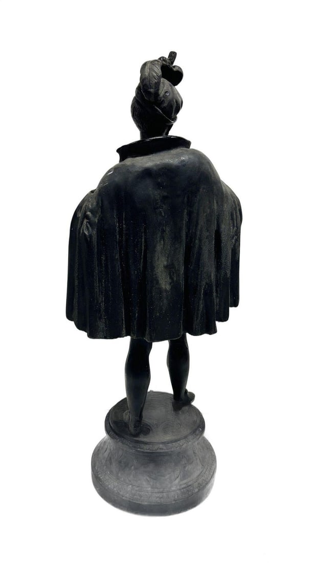 Spelter Cavalier Statue - 5
