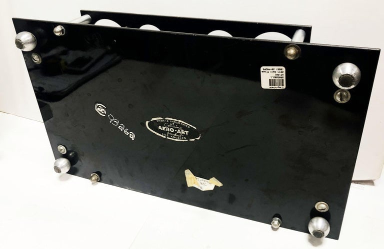 Aluminum and Bakelite Drink holder Tray by Aero-Art Los Angeles - 7
