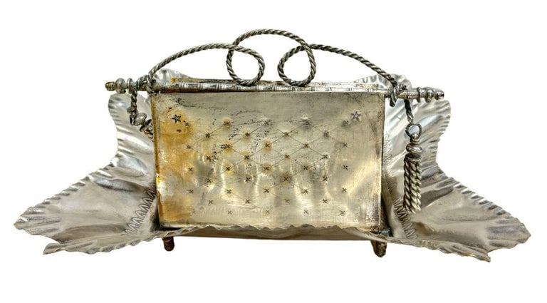 Late 1800's Double Ink Well & Letter Holder- From Agne's Moorehead Estate - 3