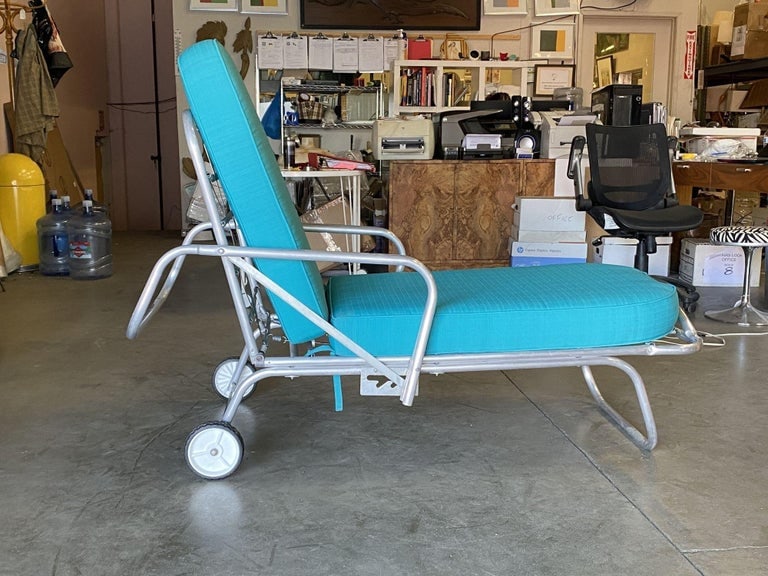 Aluminum Patio/Outdoor Adjustable Recliner Chase lounge - 9