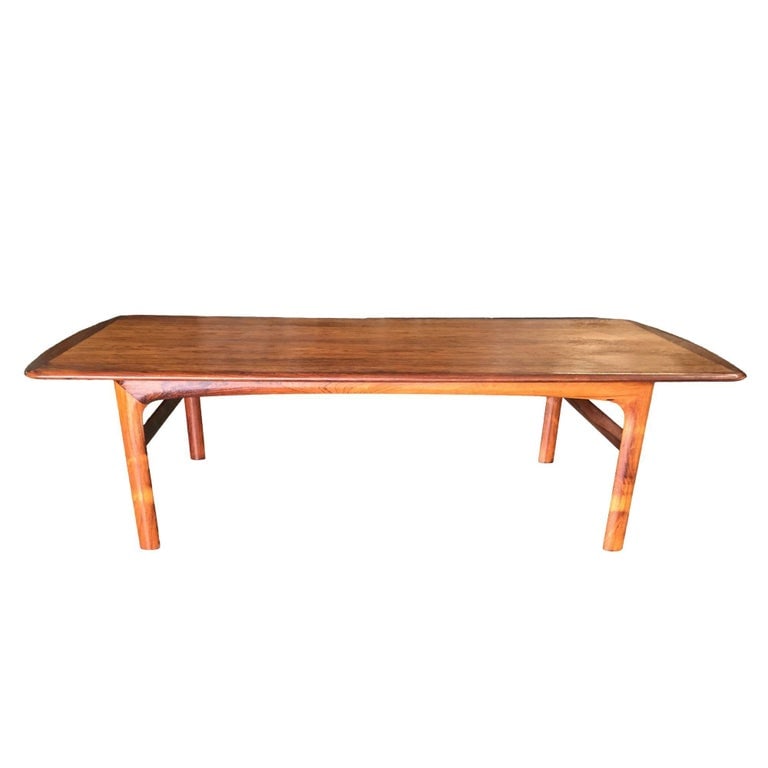 Swedish Mid Century Rosewood Coffee Table by Folke Ohlsson - 2