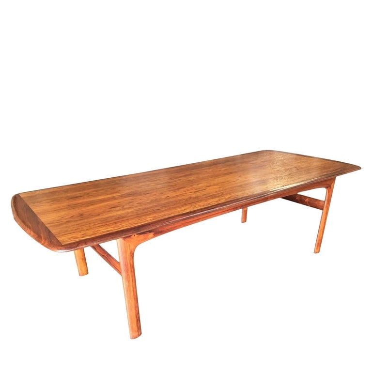 Swedish Mid Century Rosewood Coffee Table by Folke Ohlsson - 3