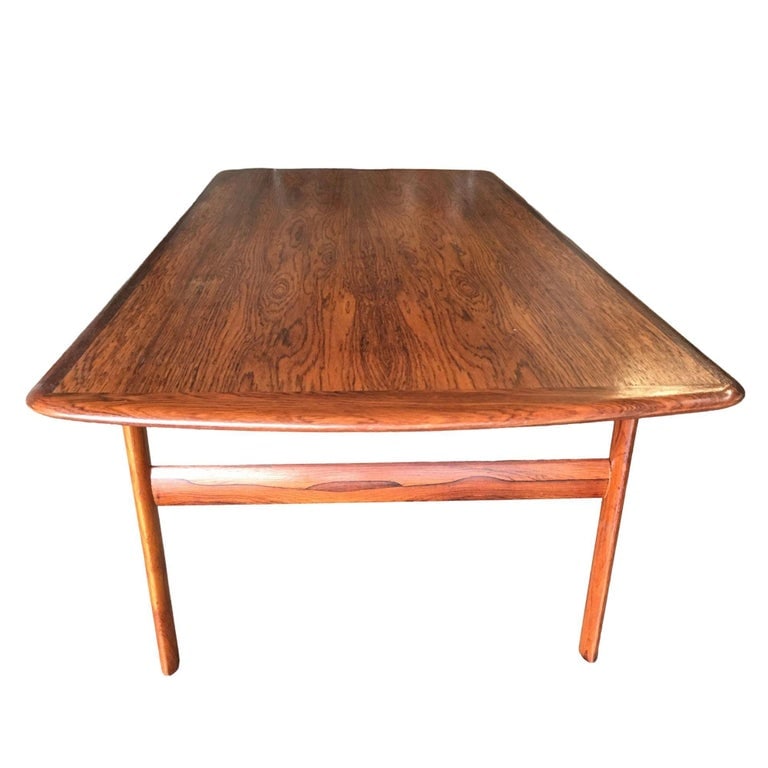 Swedish Mid Century Rosewood Coffee Table by Folke Ohlsson - 5