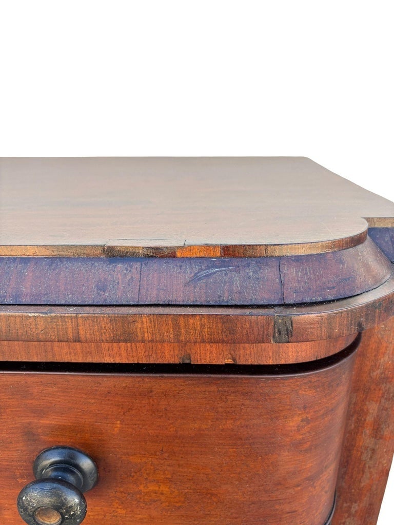 Late 19th Century Victorian Queen Anne Lowboy Dresser with Sculpted Front - 14