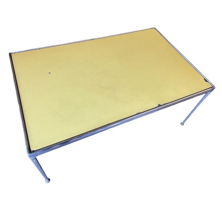 Mid Century Aluminum Dining Table w/ Enameled Tabletop by Richard Shultz, 1966 - 4
