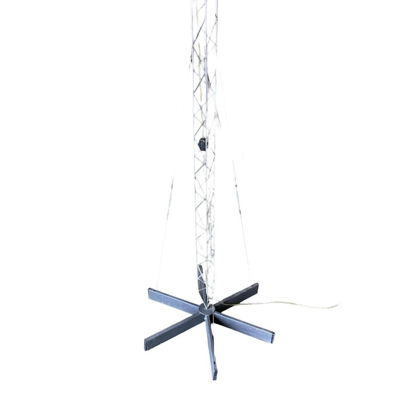 Postmodern Crane Floor Lamp by Curtis Jere - 8
