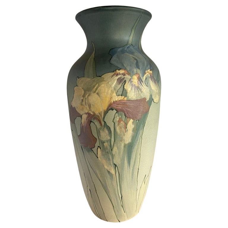 Art Nouveau Hand-Painted Art Pottery Vase by Weller Pottery (1 of 11)