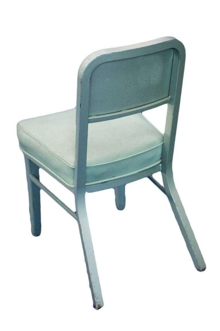 Set of Four Steelcase Industrial Tanker Chairs - 4