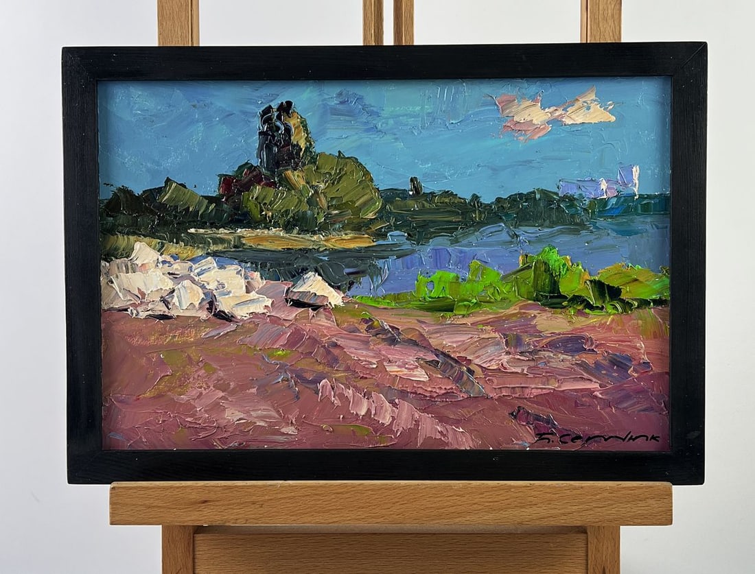 Oil painting Pond near a small island Boris Serdyuk (1 of 11)