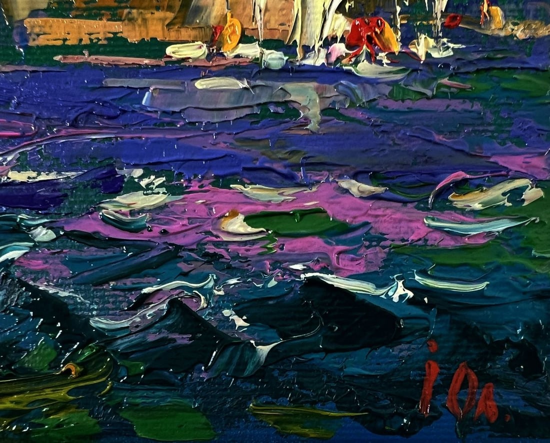 Oil painting Summer river breeze Oleksiy Ivanyuk - 5