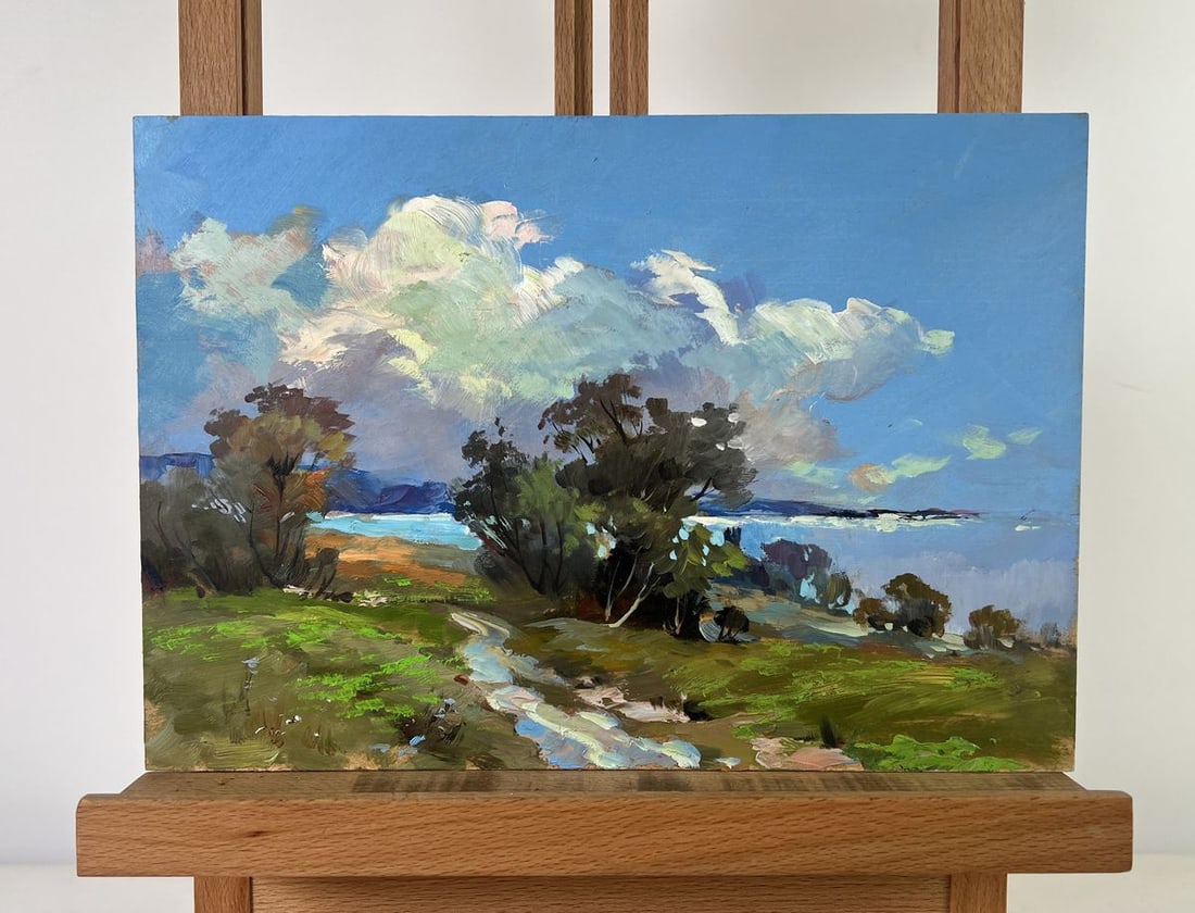 Oil painting The quiet harmony of nature Yuriy Suprunchuk (1 of 10)