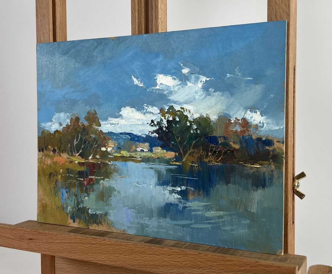 Oil painting Reflection of nature Yuriy Suprunchuk - 2
