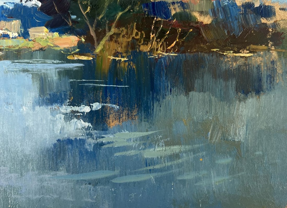 Oil painting Reflection of nature Yuriy Suprunchuk - 5