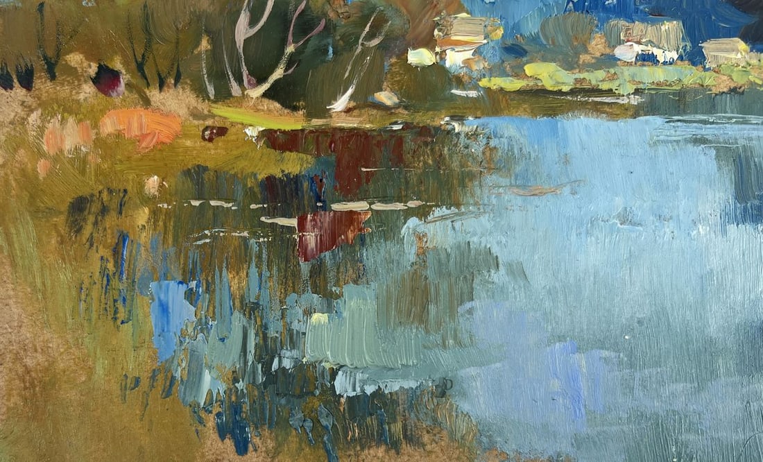 Oil painting Reflection of nature Yuriy Suprunchuk - 6