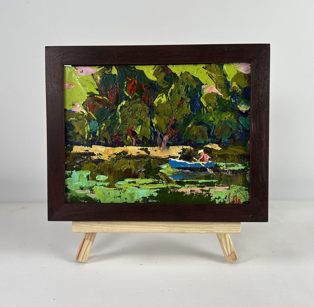 Oil painting Calm on the water Alex Kalenyuk (1 of 8)
