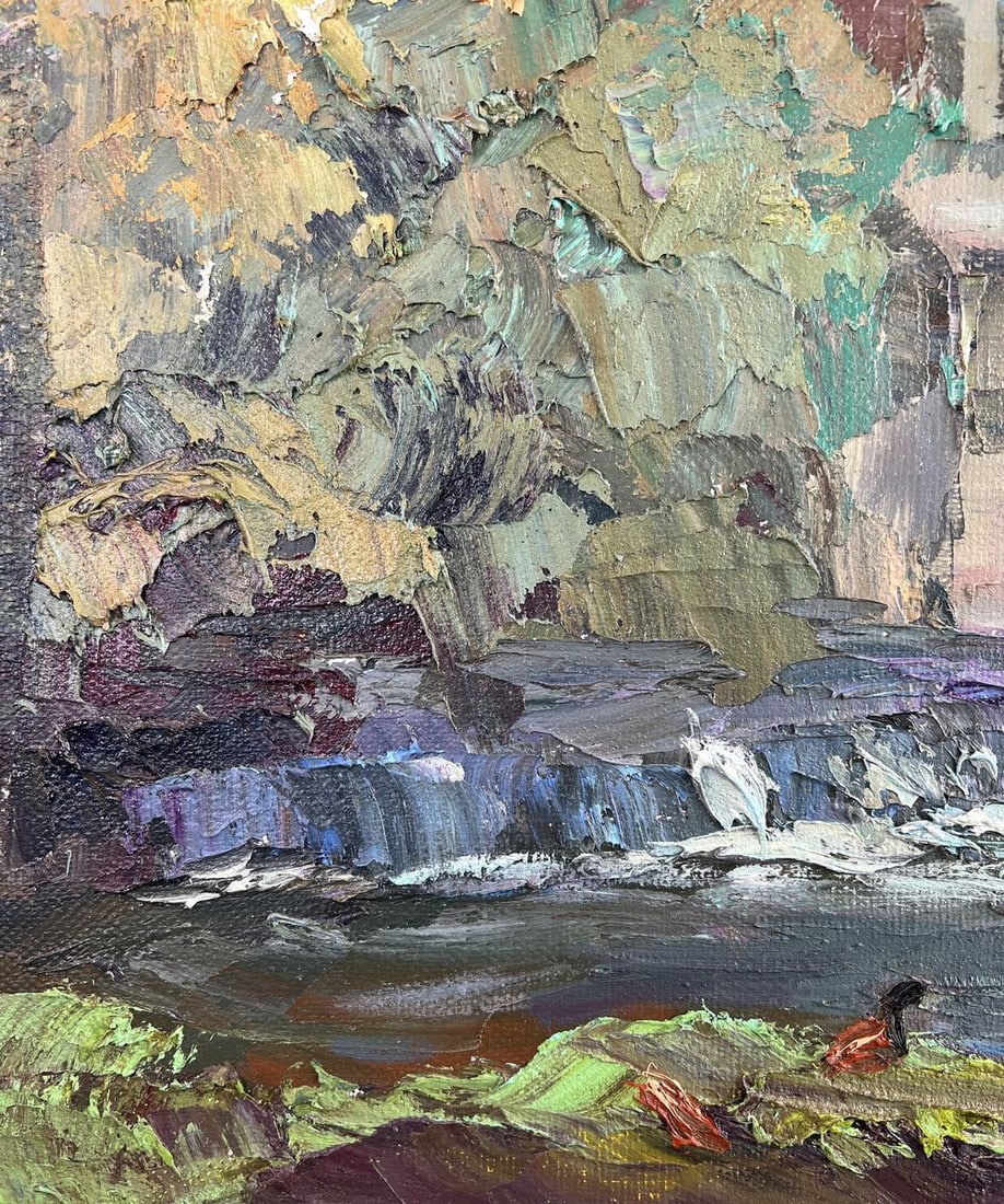 Oil painting Morning embroidered with rays Boris Serdyuk - 4