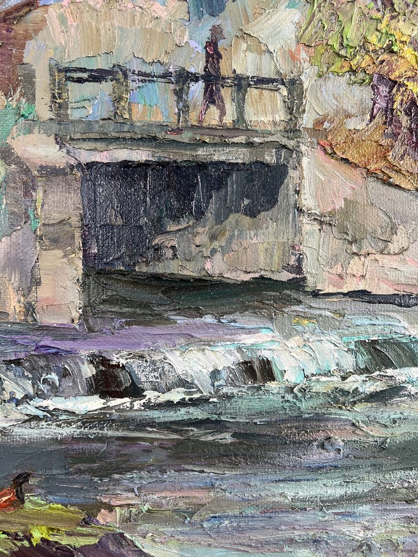 Oil painting Morning embroidered with rays Boris Serdyuk - 5