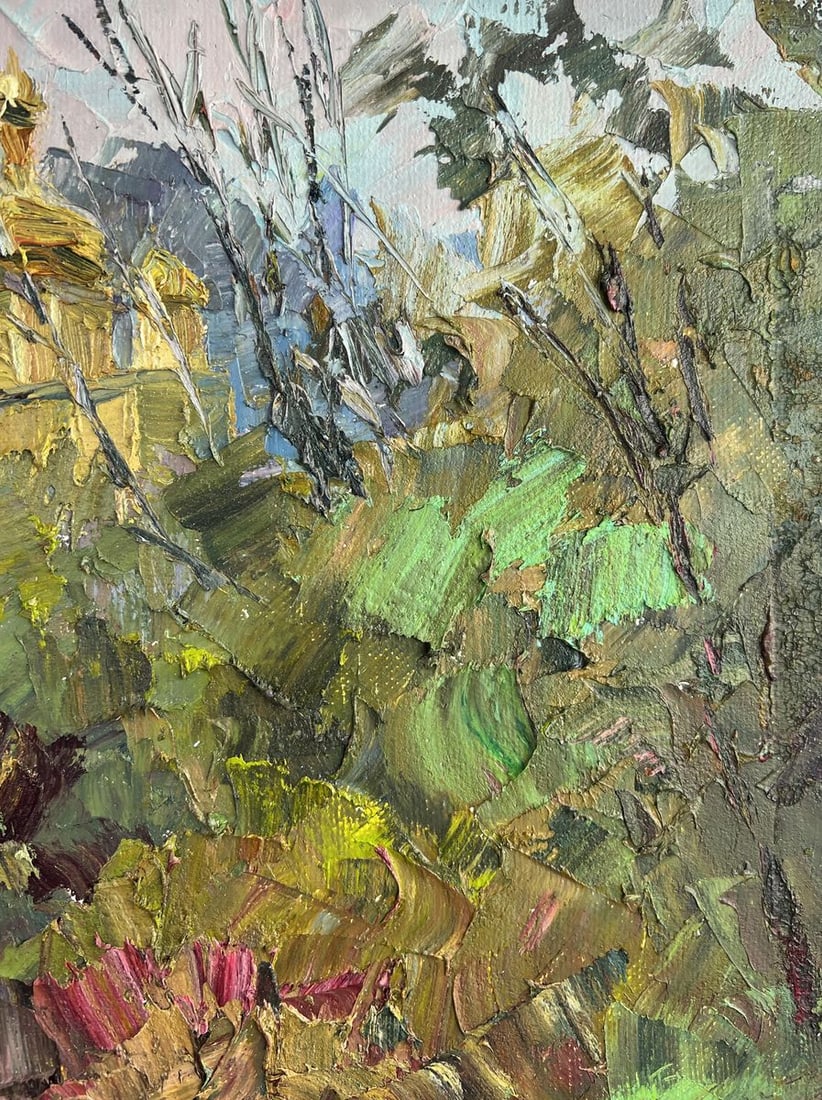 Oil painting Morning embroidered with rays Boris Serdyuk - 7