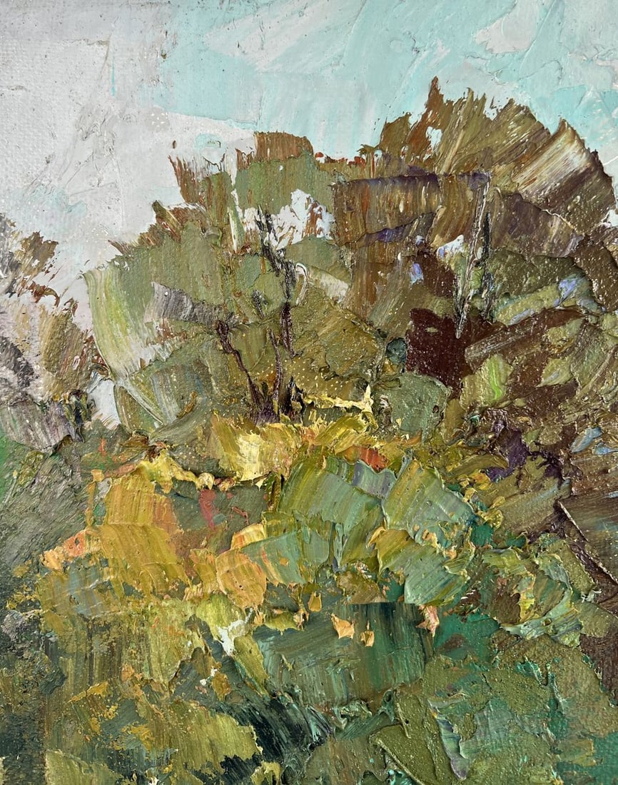 Oil painting Morning embroidered with rays Boris Serdyuk - 9
