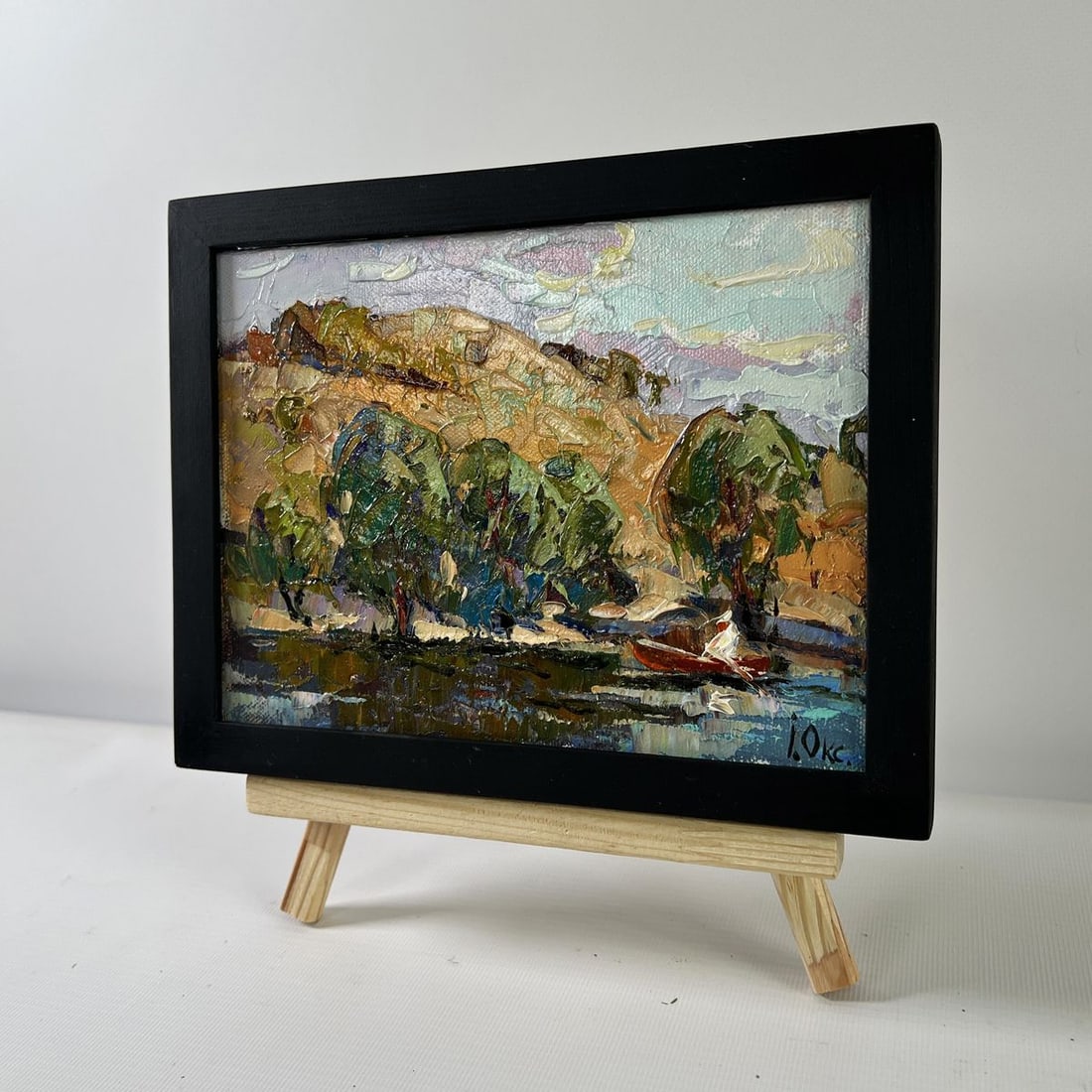Oil painting High noon heat Oksana Kalenyuk - 2