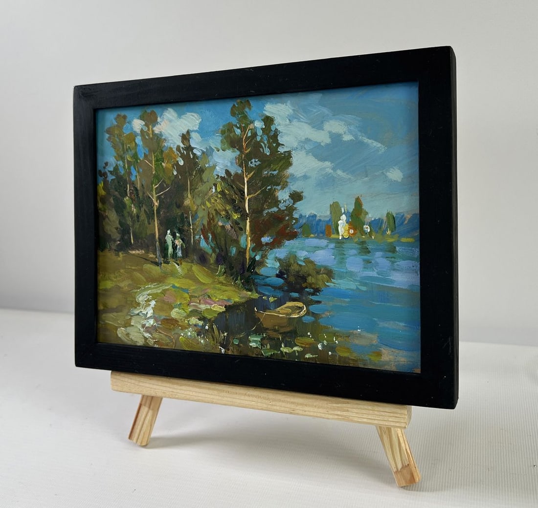 Oil painting Together in nature Yuriy Suprunchuk - 2
