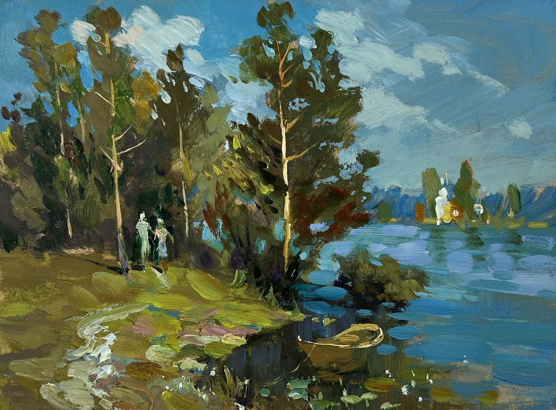 Oil painting Together in nature Yuriy Suprunchuk - 3