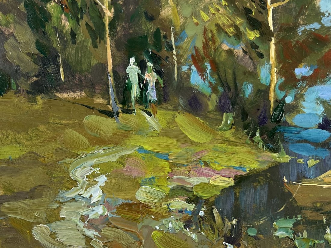 Oil painting Together in nature Yuriy Suprunchuk - 6