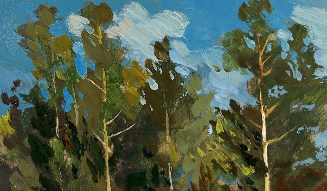Oil painting Together in nature Yuriy Suprunchuk - 7
