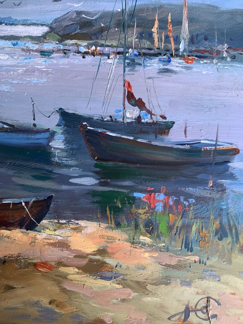 Oil painting Sailing club Yuriy Suprunchuk - 11