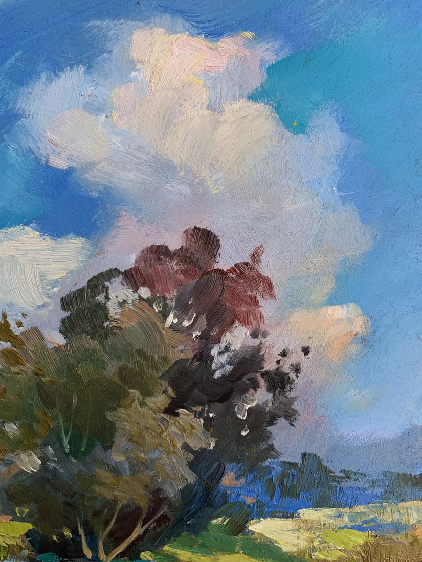 Oil painting Memory of a place in nature Yuriy Suprunchuk - 6