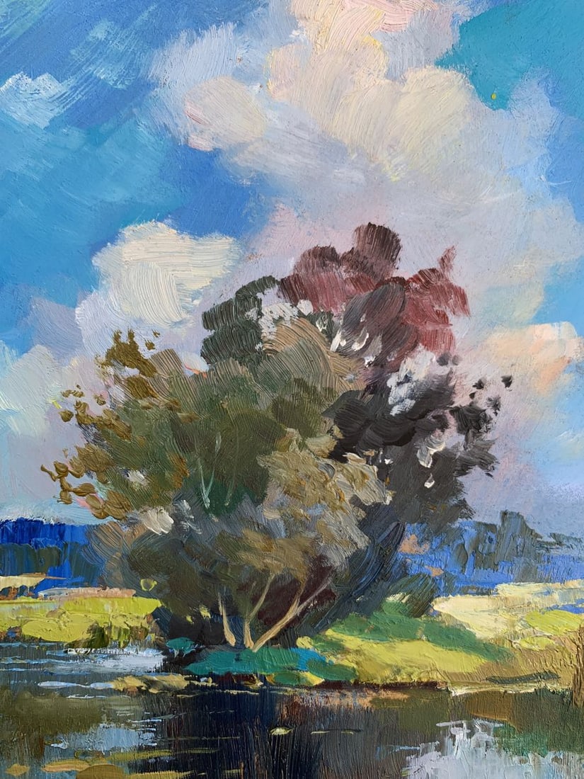 Oil painting Memory of a place in nature Yuriy Suprunchuk - 7