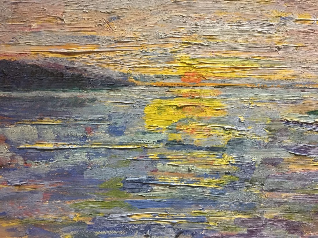 Oil painting Morning Les' T. S. - 2
