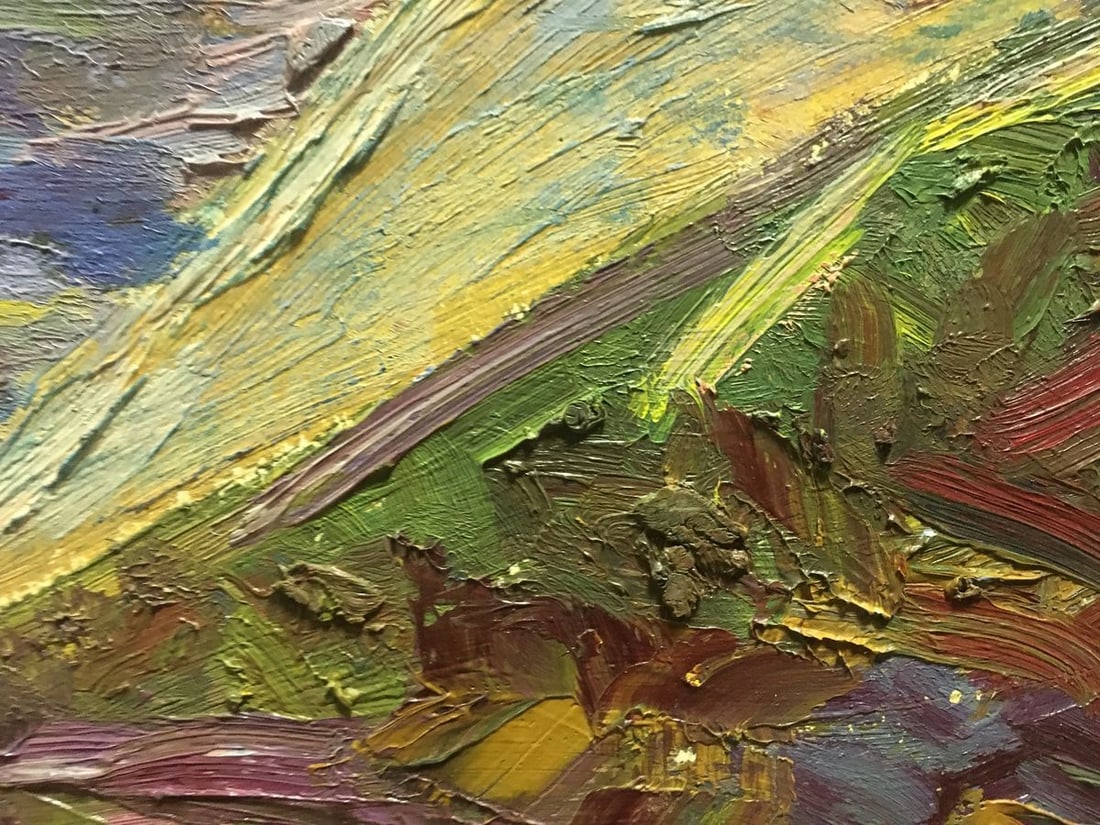 Oil painting Morning Les' T. S. - 6