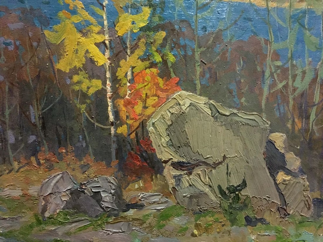 Oil painting By the river Korostelev Vladimir Alexandrovich - 4