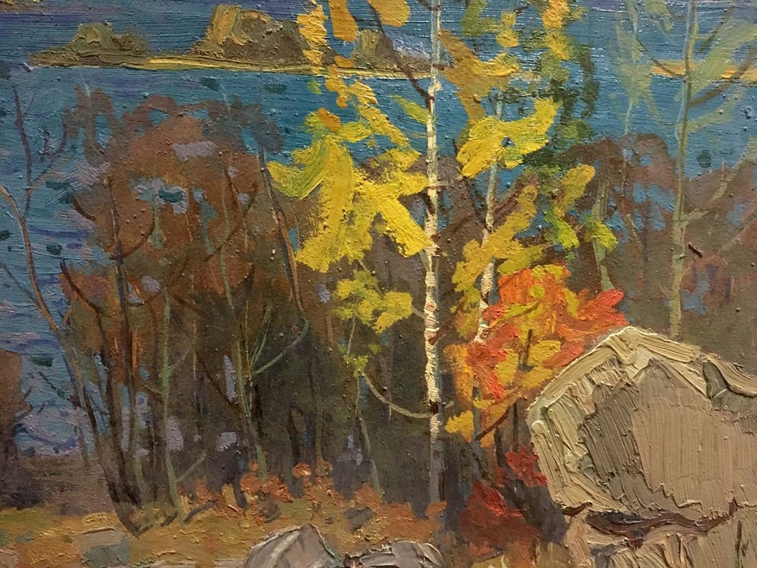 Oil painting By the river Korostelev Vladimir Alexandrovich - 5
