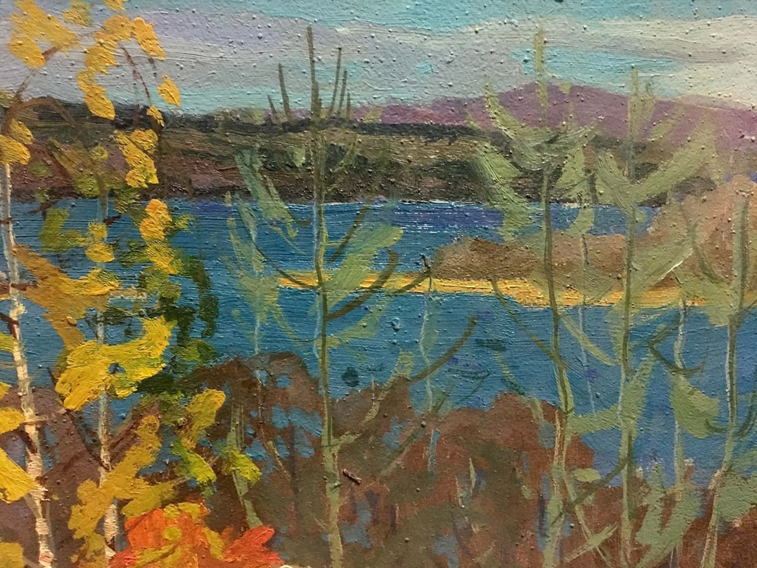 Oil painting By the river Korostelev Vladimir Alexandrovich - 6