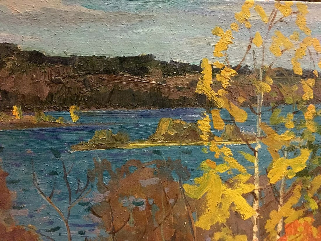 Oil painting By the river Korostelev Vladimir Alexandrovich - 7