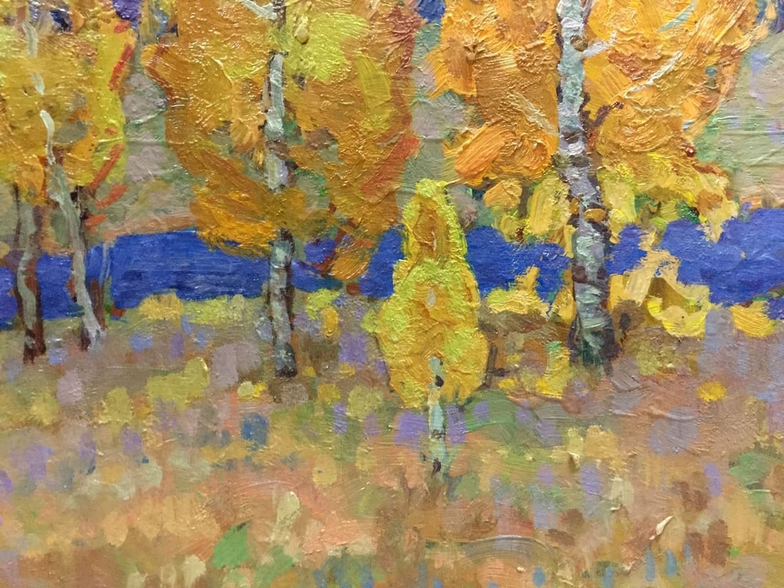 Oil painting Golden autumn Ruban Grigory Savelievich - 2