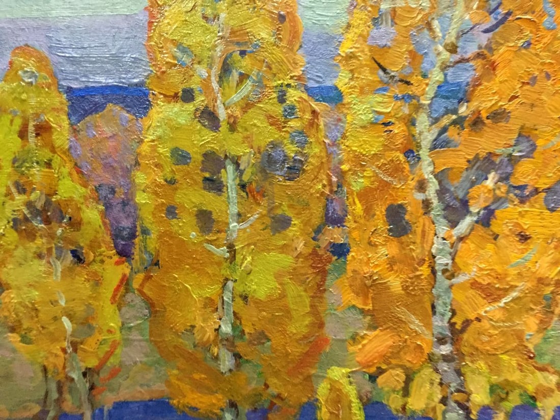 Oil painting Golden autumn Ruban Grigory Savelievich - 3