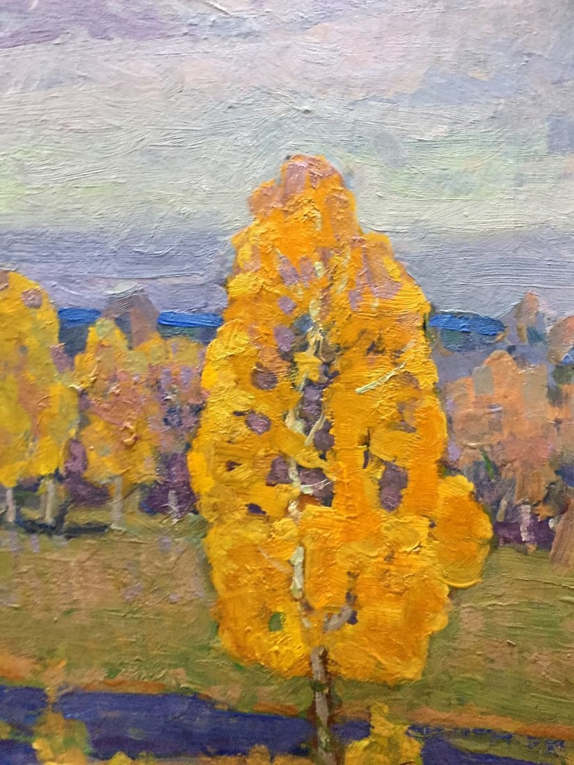 Oil painting Golden autumn Ruban Grigory Savelievich - 7