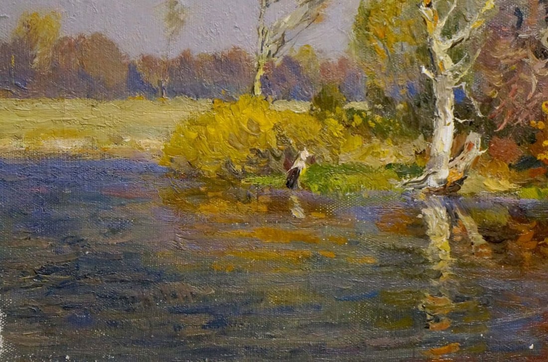 Oil painting Indian summer Mynka Alexander Fedorovich - 3