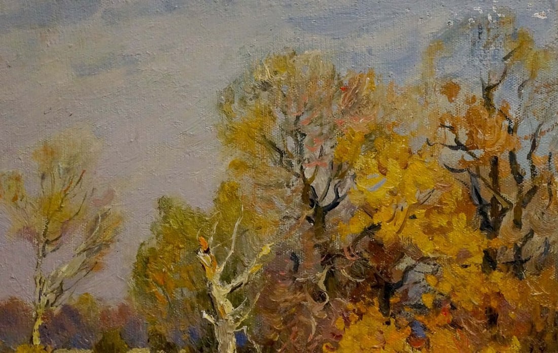 Oil painting Indian summer Mynka Alexander Fedorovich - 5