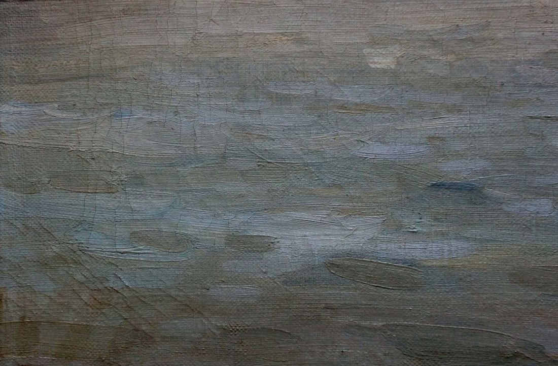 Oil painting Fishing - 2
