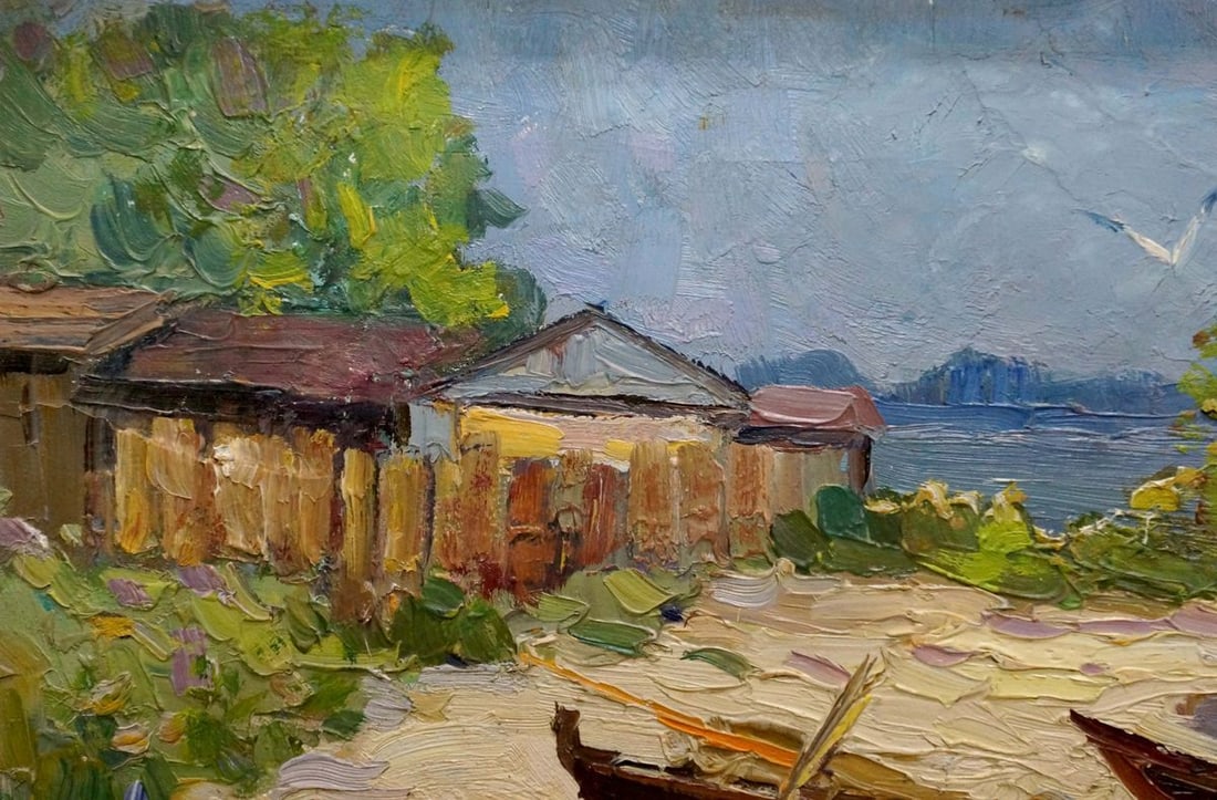 Oil painting Broken trough Yarovoy Stepan Kalinovich - 3