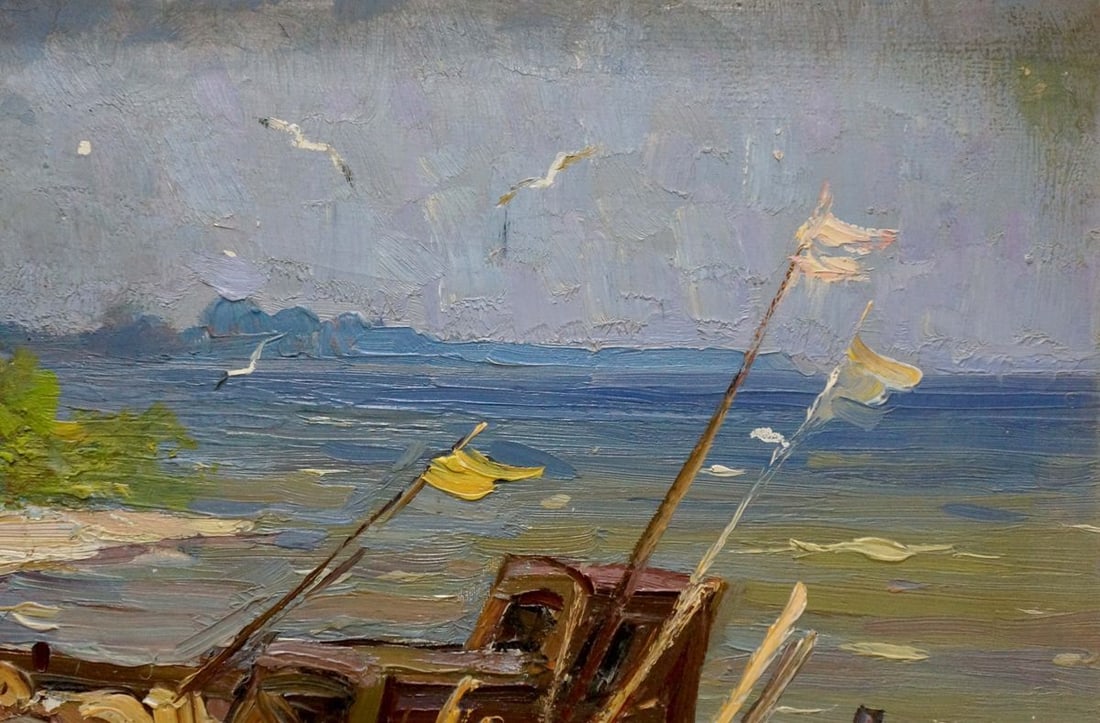Oil painting Broken trough Yarovoy Stepan Kalinovich - 4