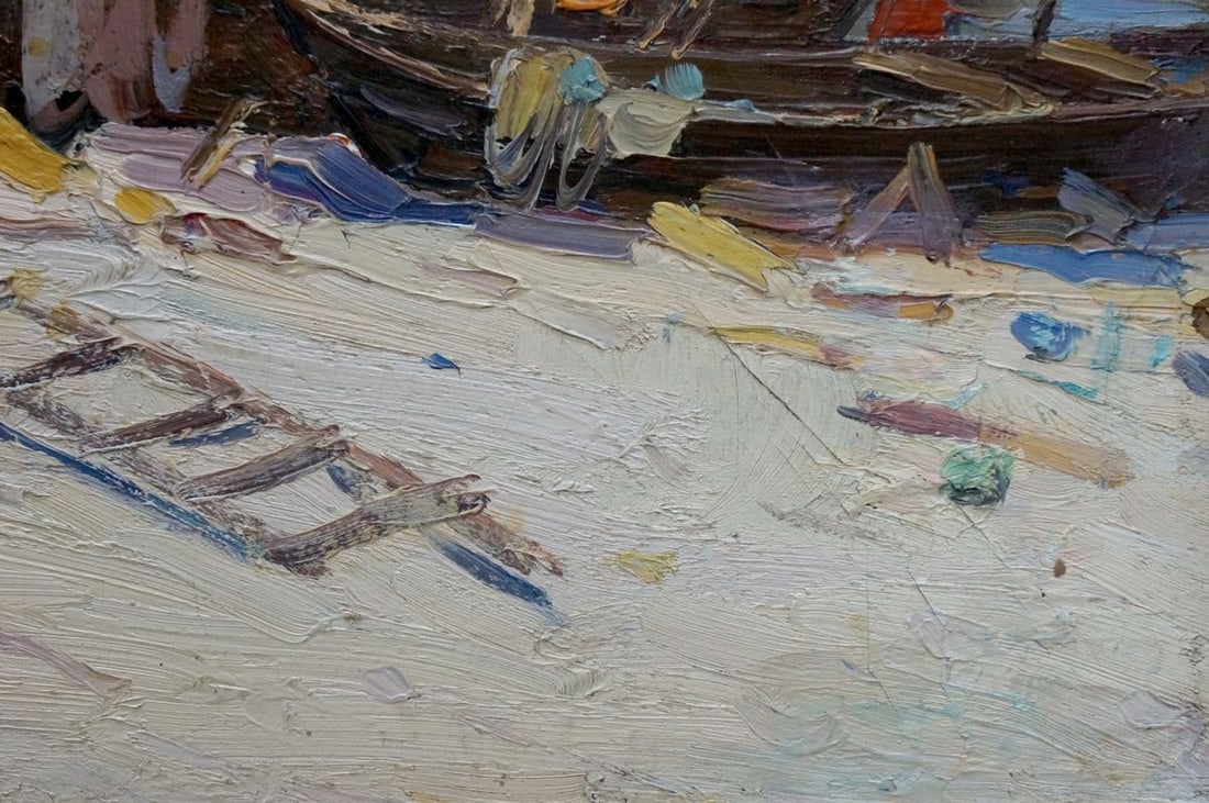 Oil painting Broken trough Yarovoy Stepan Kalinovich - 5