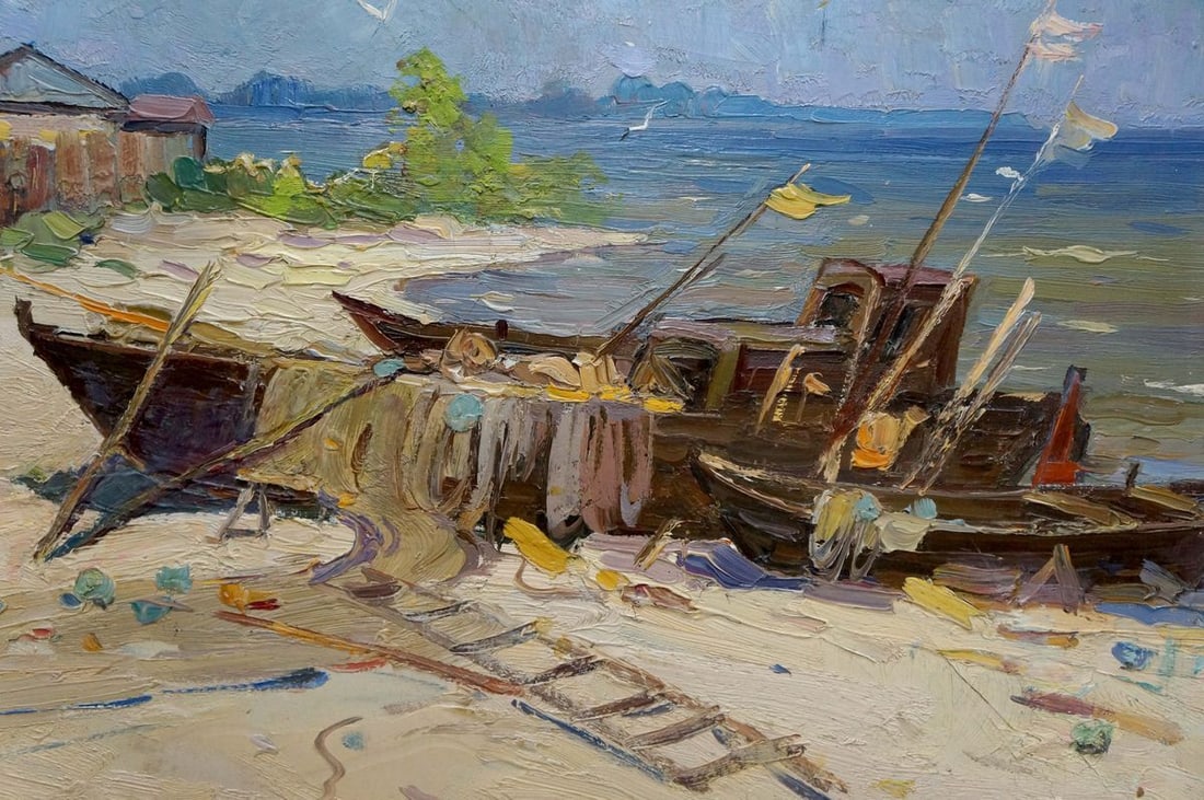 Oil painting Broken trough Yarovoy Stepan Kalinovich - 6