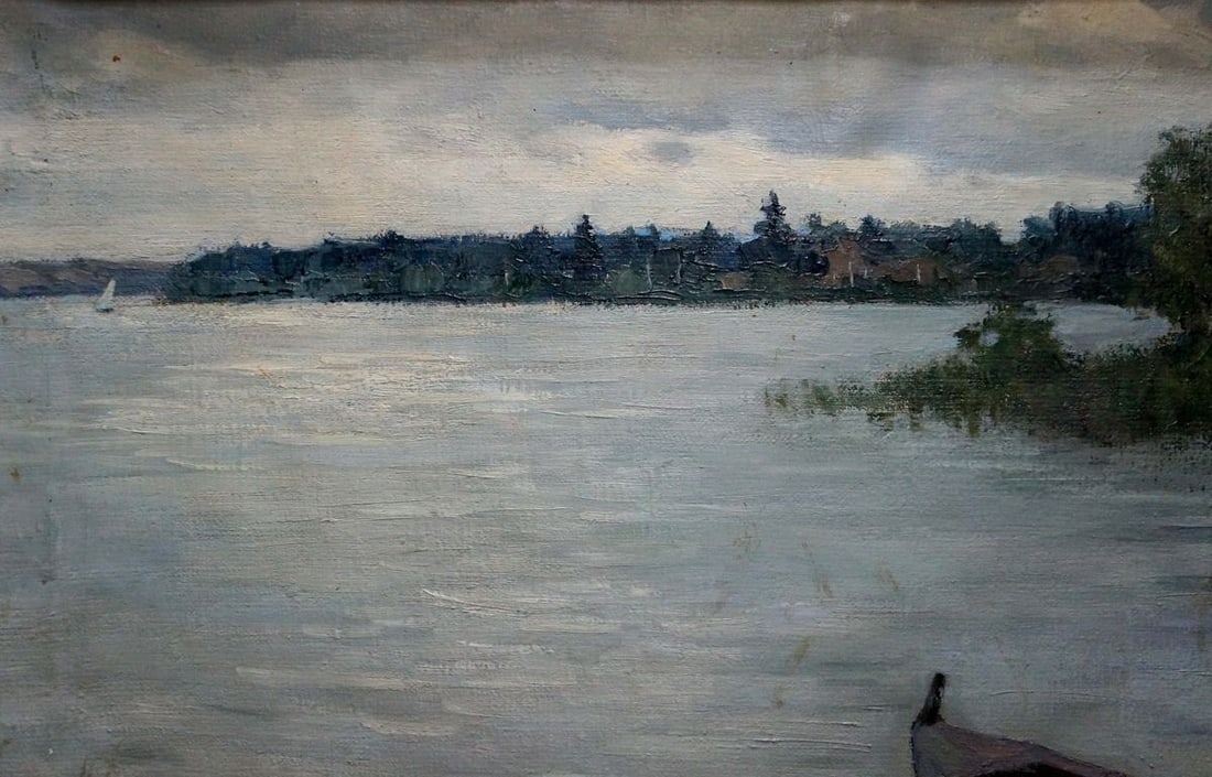 Oil painting Shore landscape Alexander Zhivotkov - 3