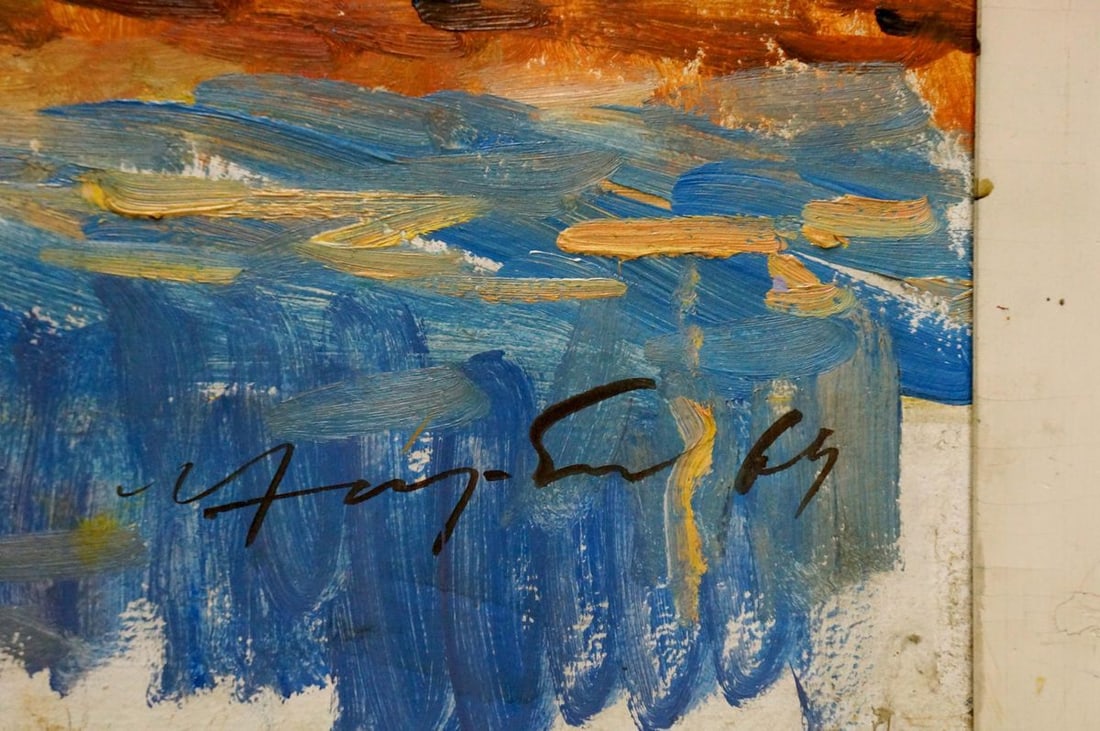 Oil painting In Port Khodchenko Lev Pavlovich - 6